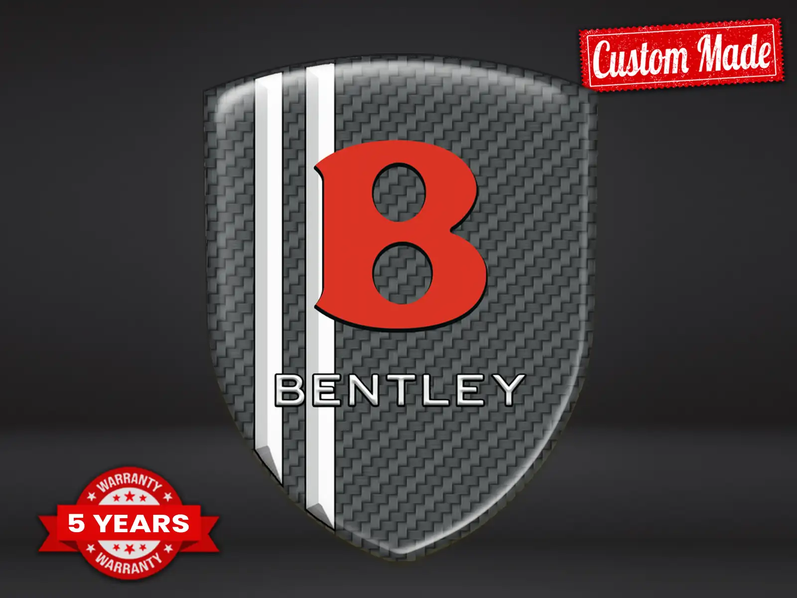 Bentley Autoaufkleber Selbstklebend Premium Edle Domes